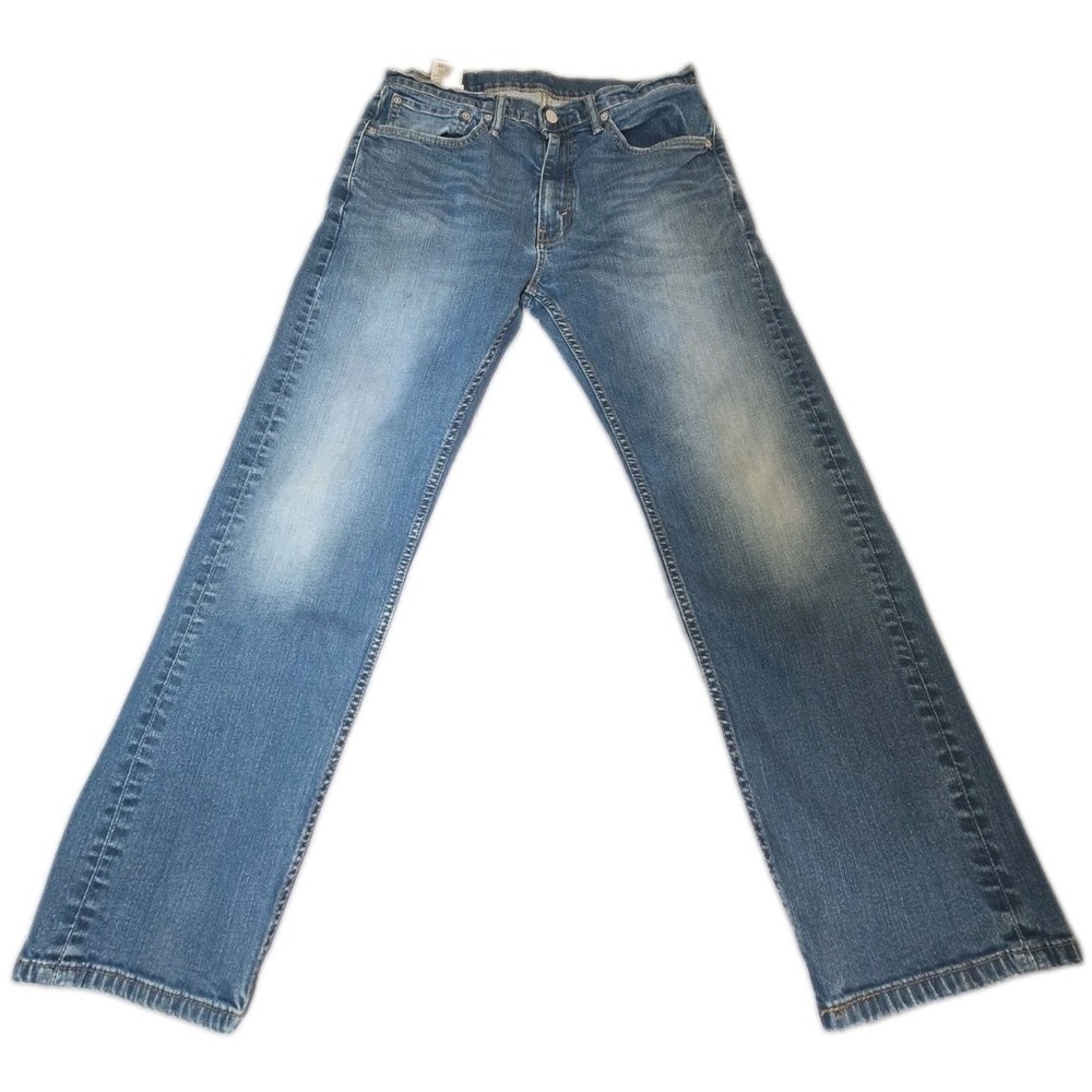 Levis 559 Jeans Mens 34x29 Medium Wash Blue Relaxed Straight Denim 34 x 29
